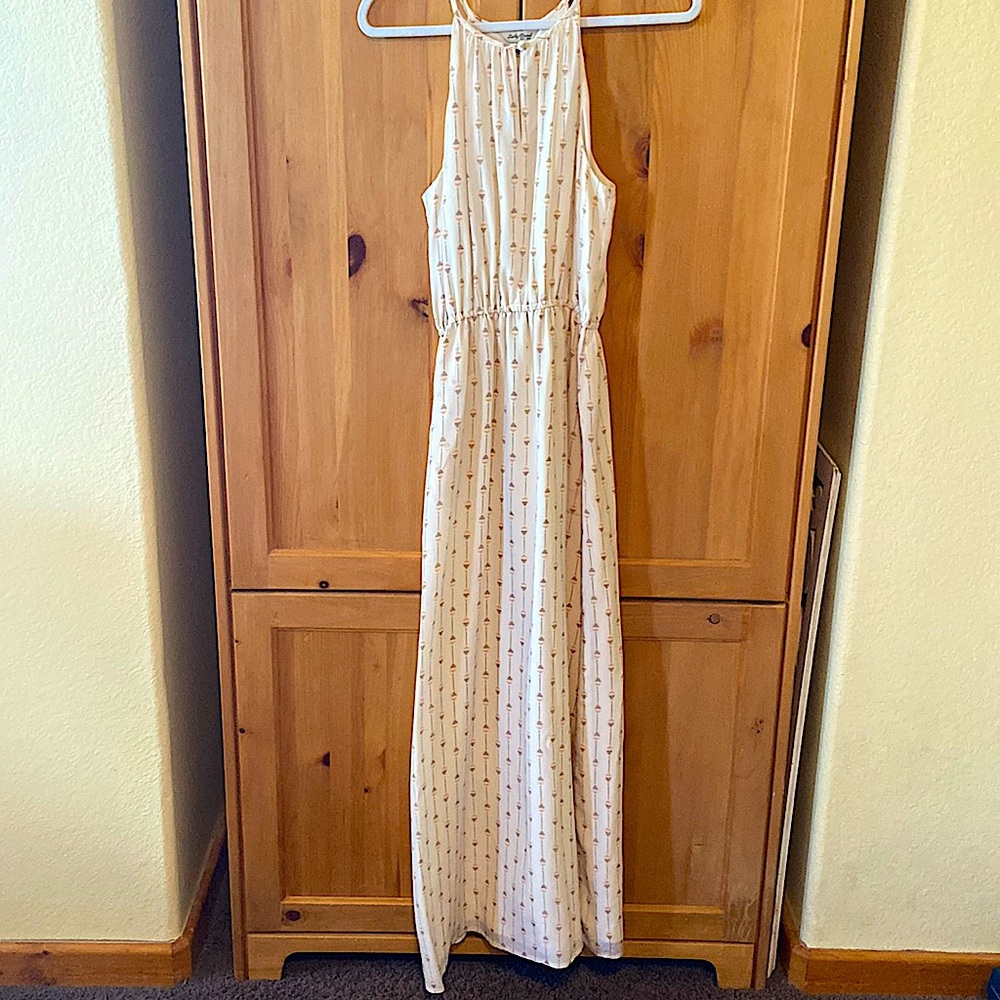 Lucky Brand Maxi Dress Halter Modest